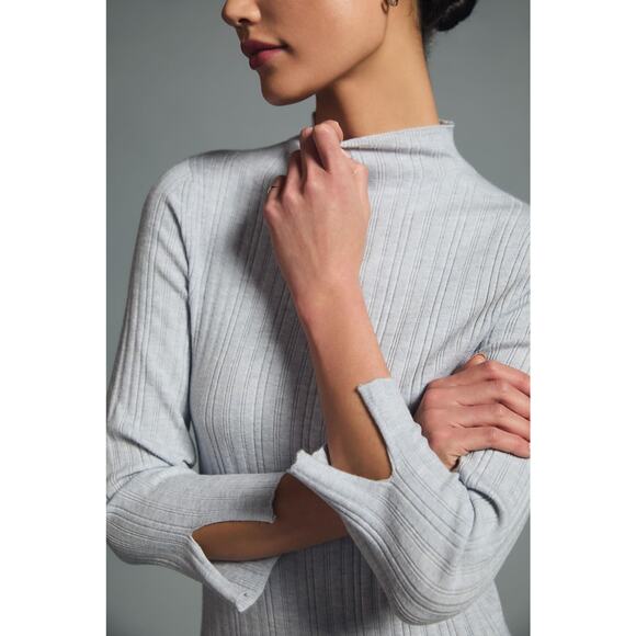 NWT Anthropologie Daily Practice Gray Sweater Dress - Medium - Picture 4 of 7